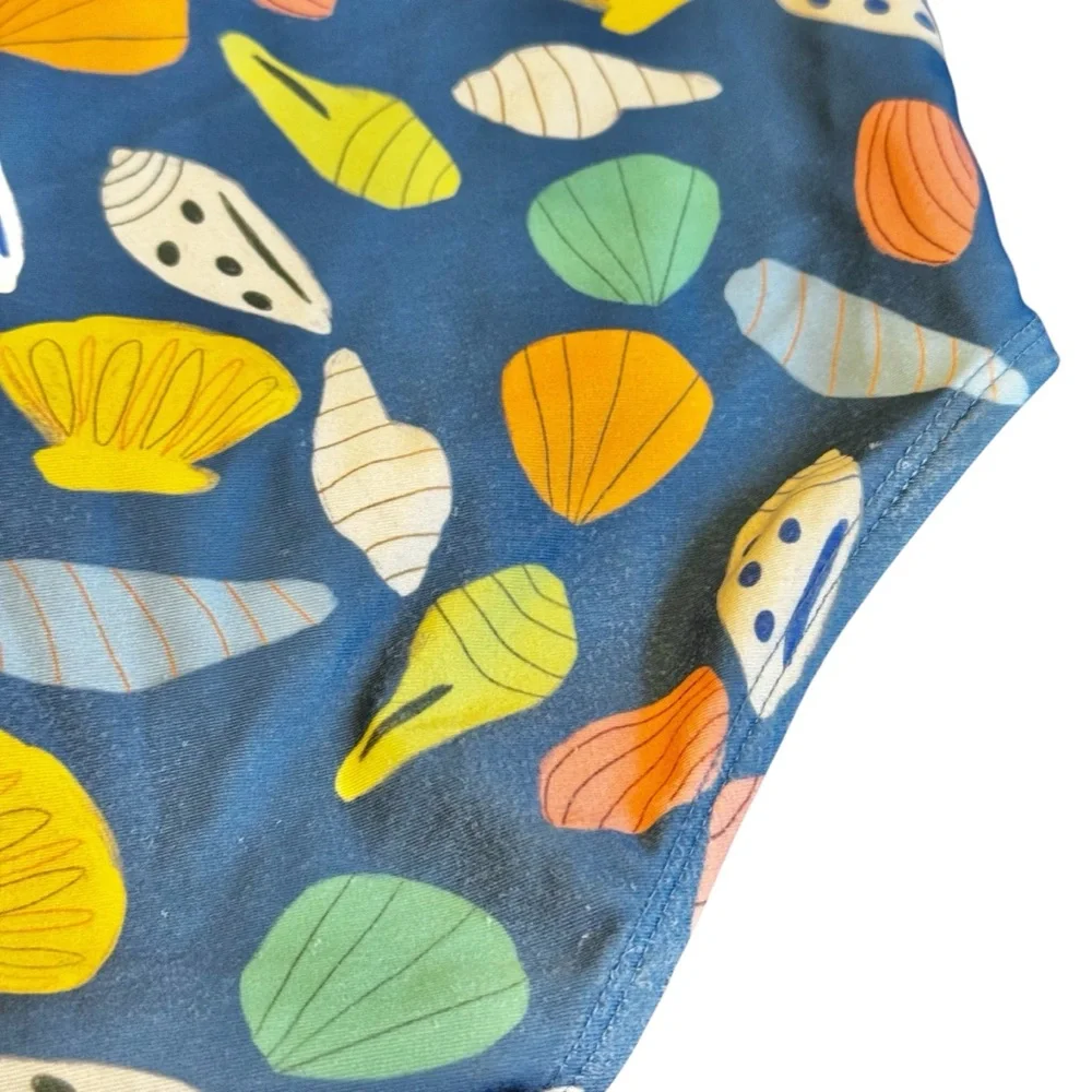 Pearl Street Swim Seashell Kids Swim One Piece 5/6 - Picture 9 of 9